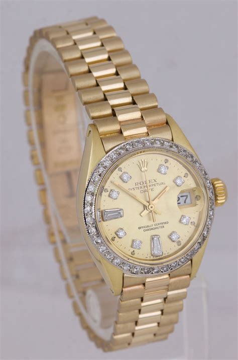 rolex watch ladies gold|authentic ladies rolex watches.